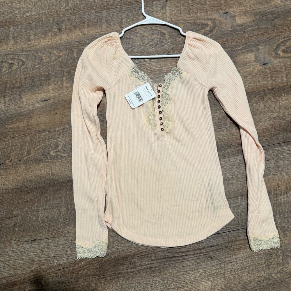 Free people off white blouse.